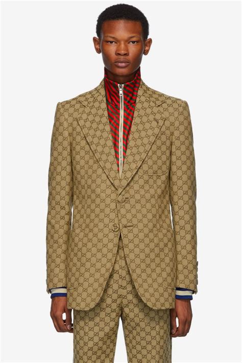 gucci denim suit|gucci men's suits for sale.